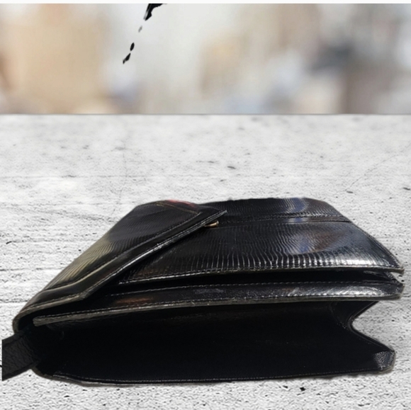 Yves Saint Laurent Shoulder Bag Black- W/COA - Picture 7 of 10